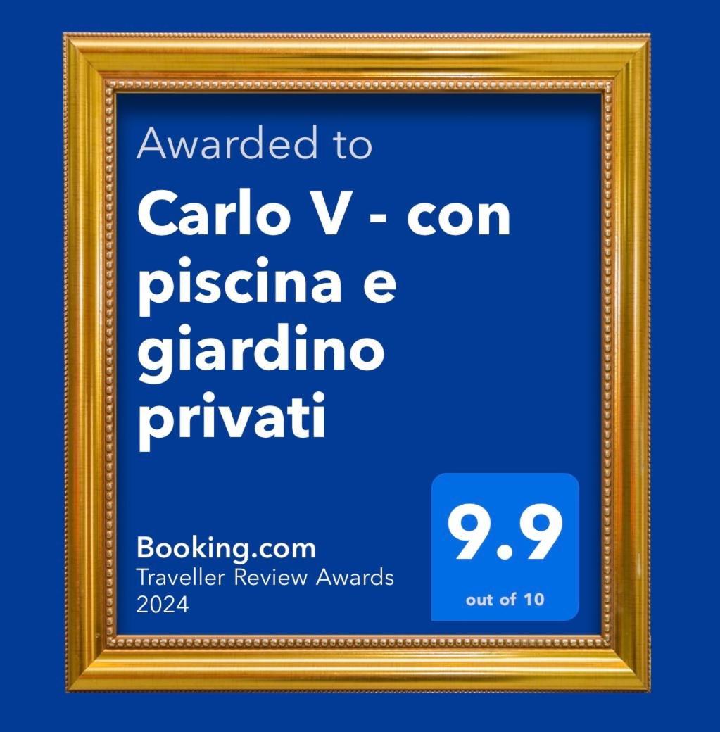 Apartmán Carlo V - Con Piscina E Giardino Privati Lecce Exteriér fotografie