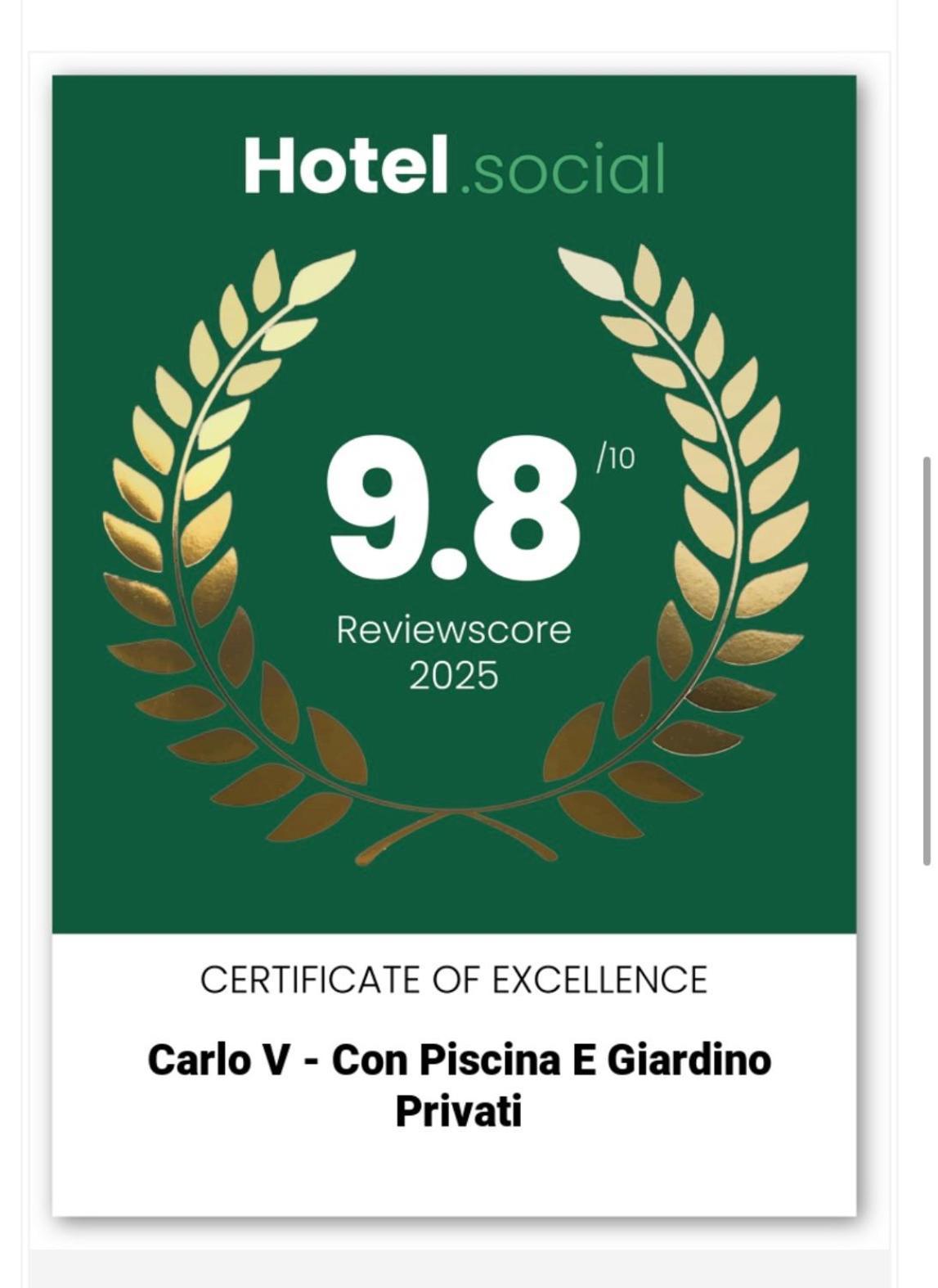 Apartmán Carlo V - Con Piscina E Giardino Privati Lecce Exteriér fotografie